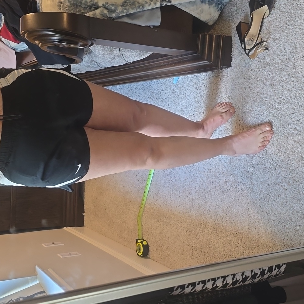 Nike Black and White Athletic Shorts